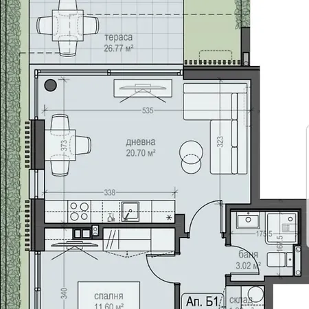 Appartement сарафово лукс гарден първа линия Burgas Stad